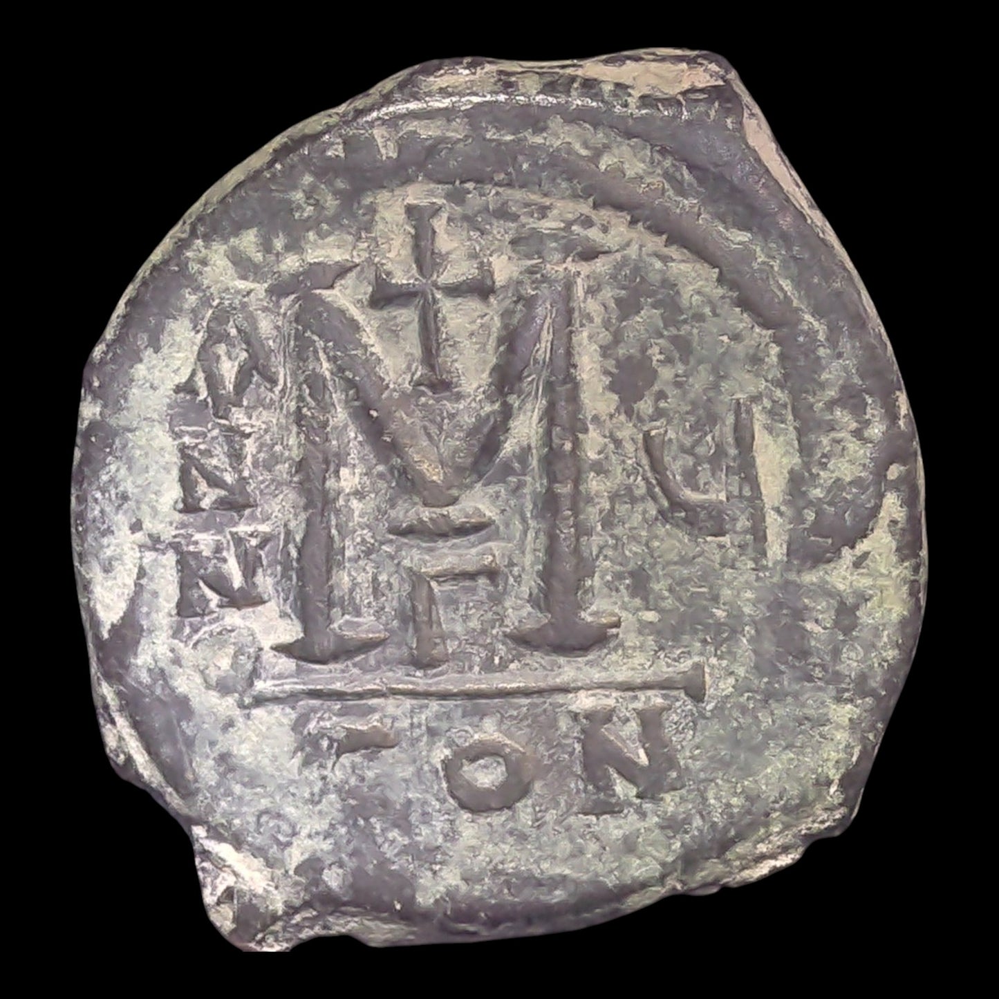Justin II & Empress Sophia Bronze Coin from Constantinople — The Imperial Couple of Byzantium