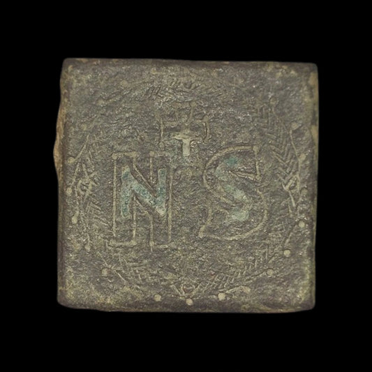 Ancient Byzantine Bronze Weight Used to Measure Gold Coins - Kinzer Coins