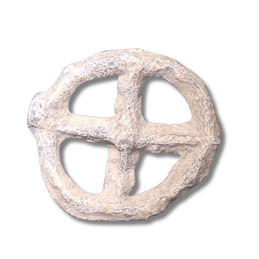 Ancient Celtic Lead Wheel - Shaped Money (Used Before Roman Coinage) - Kinzer Coins