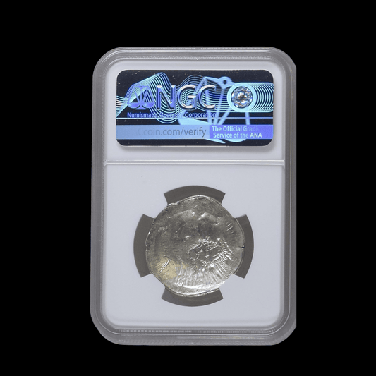 Ancient Celtic Silver Tetradrachm (c. 3rd–2nd Century BC, Philip III Type), Authenticated Ancient Coin - Kinzer Coins