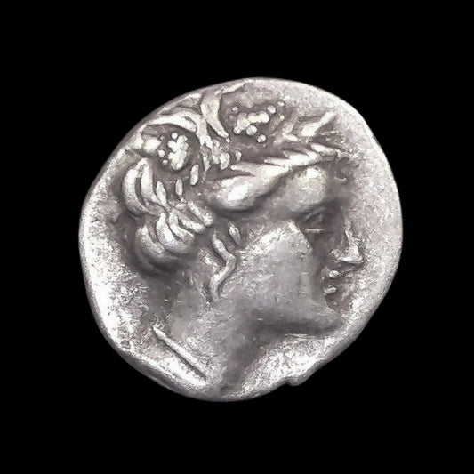 Ancient Greek Silver Coin from Histiaea (Famous “Nymph on the Ship” Design) - Kinzer Coins