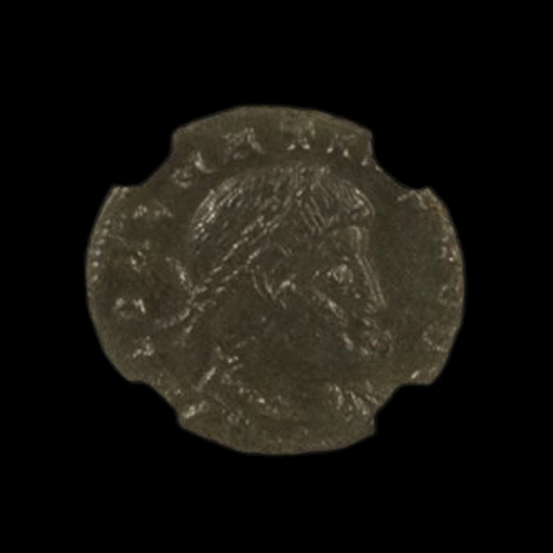 Ancient Roman Bronze Coin of Emperor Jovian (Restorer of Christianity After Julian) - Kinzer Coins