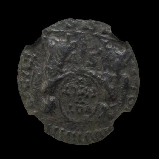 Ancient Roman Bronze Coin of Emperor Magnus Decentius (Brother of Emperor Magnentius) - Kinzer Coins