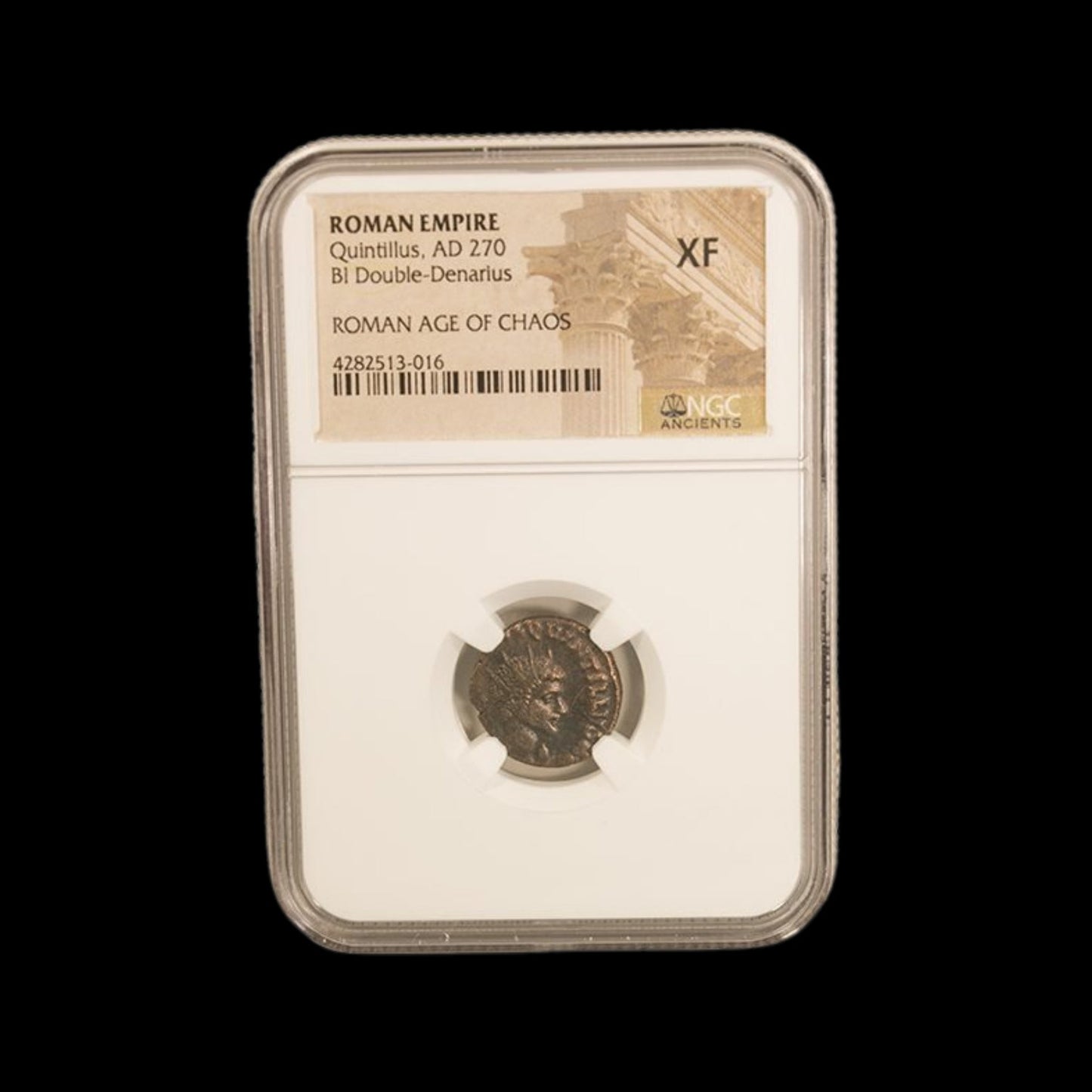 Ancient Roman Bronze Coin of Emperor Quintillus (Briefly Ruled After Claudius II) - Kinzer Coins