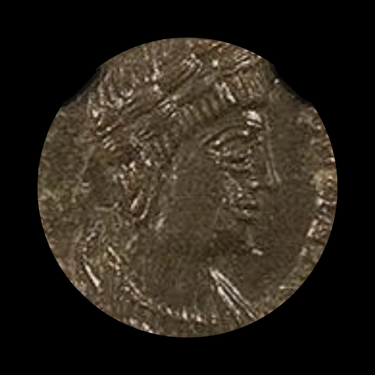 Theodora Ancient Roman Bronze Coin, VF grade