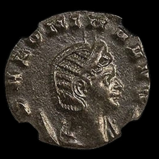Ancient Roman Bronze Coin of Empress Salonina (Wife of Emperor Gallienus) - Kinzer Coins