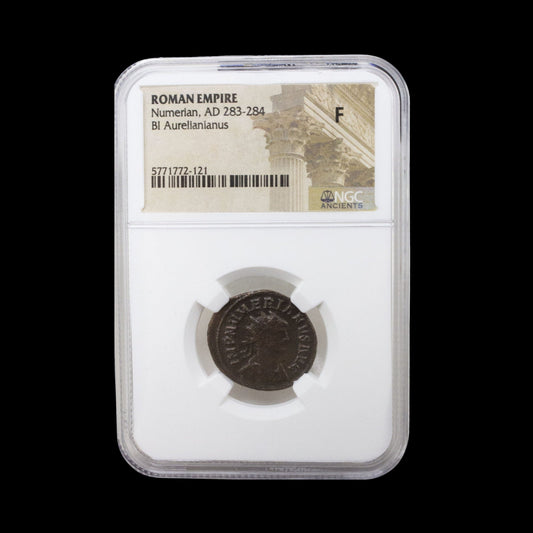 Ancient Roman Coin of Emperor Numerian (Short - Reigned Son of Emperor Carus) - Kinzer Coins