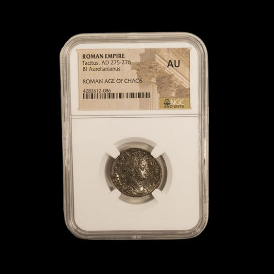 Ancient Roman Coin of Emperor Tacitus (Short - Reigned Emperor After Rome’s Crisis) - Kinzer Coins