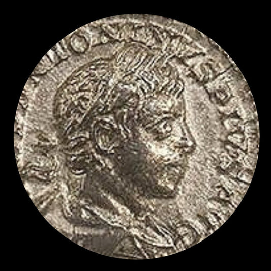 Ancient Roman Silver Coin of Emperor Elagabalus (Most Controversial Roman Emperor) - Kinzer Coins
