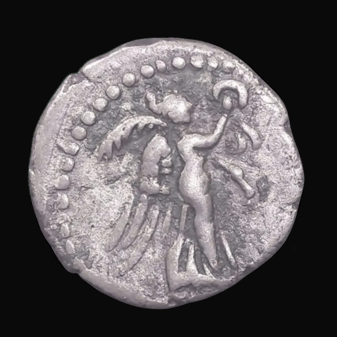 Ancient Roman Silver Coin of Emperor Vespasian (Struck in the Eastern Provinces) - Kinzer Coins