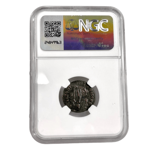 Constantine the Great AE Follis - NGC - Certified Jupiter Reverse, AD 306 - 337 - Kinzer Coins