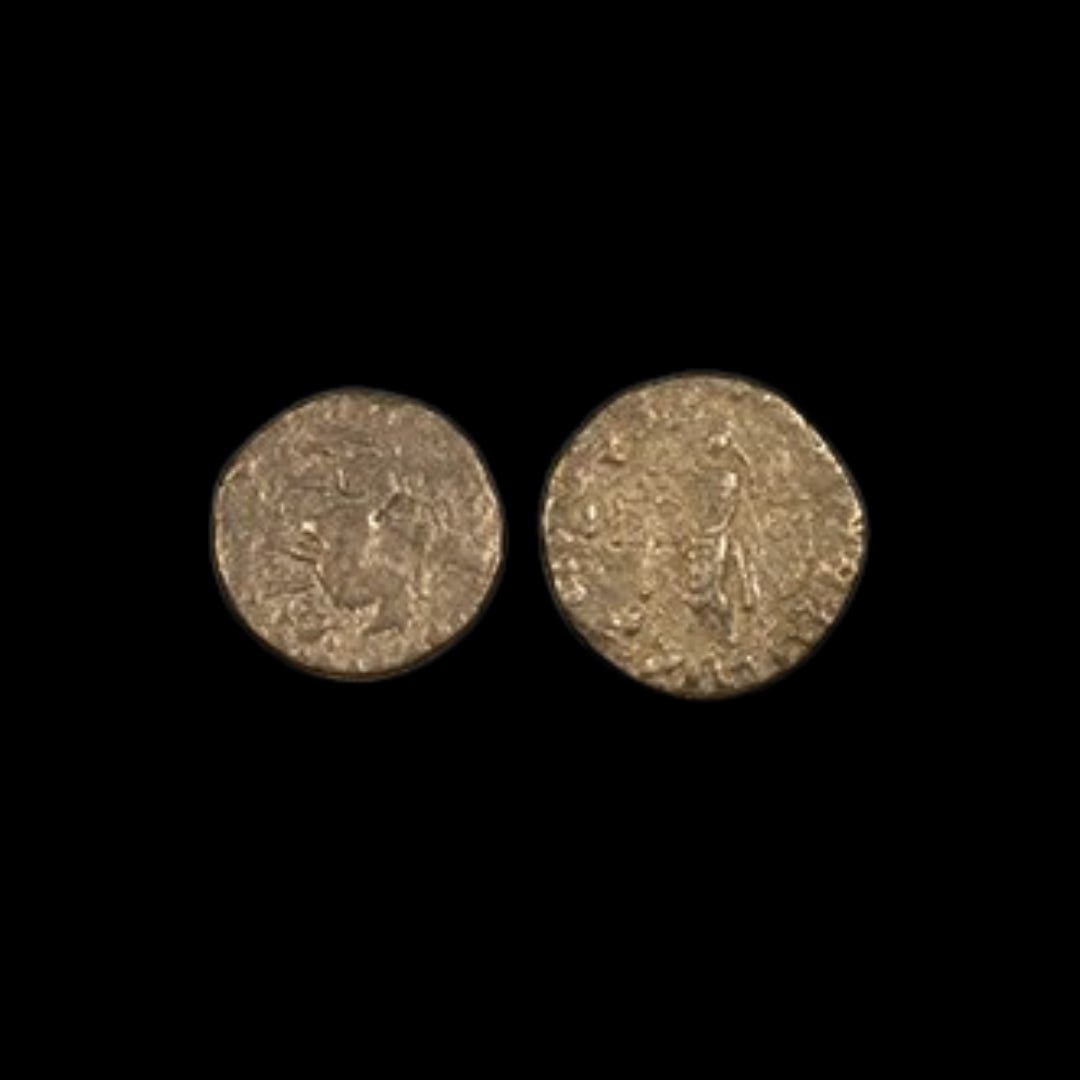 Journey of the Magi – Ancient Silver Coin from the Time of the Wise Men (King Azes II) - Kinzer Coins