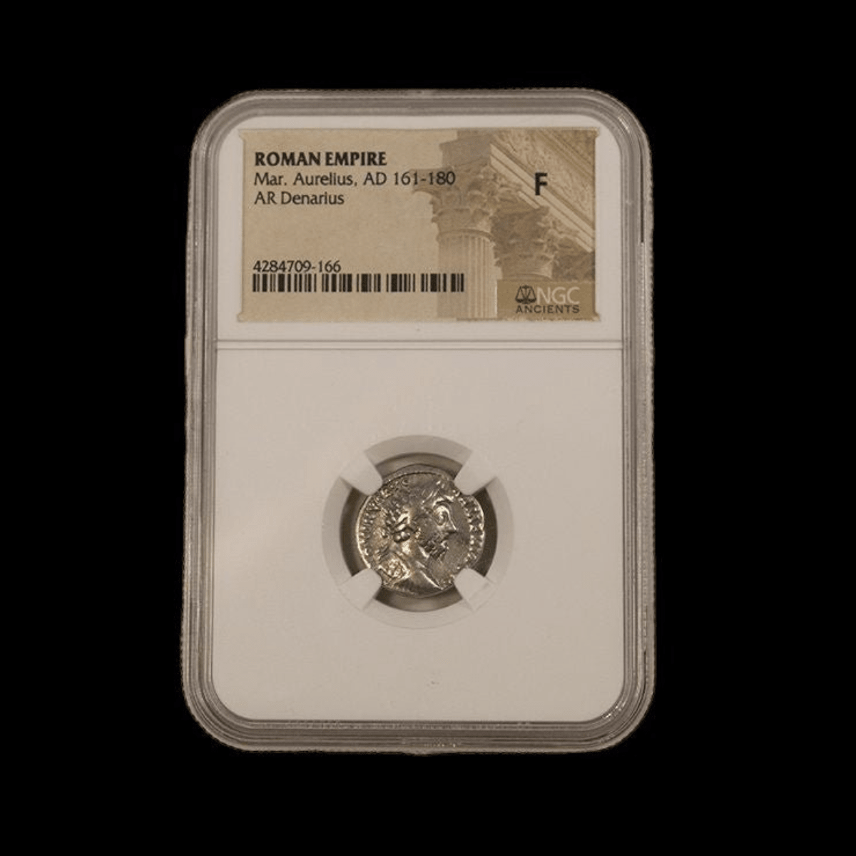 Roman Denarius of Marcus Aurelius NGC | Stoic Philosopher Emperor (AD 161–180) - Kinzer Coins