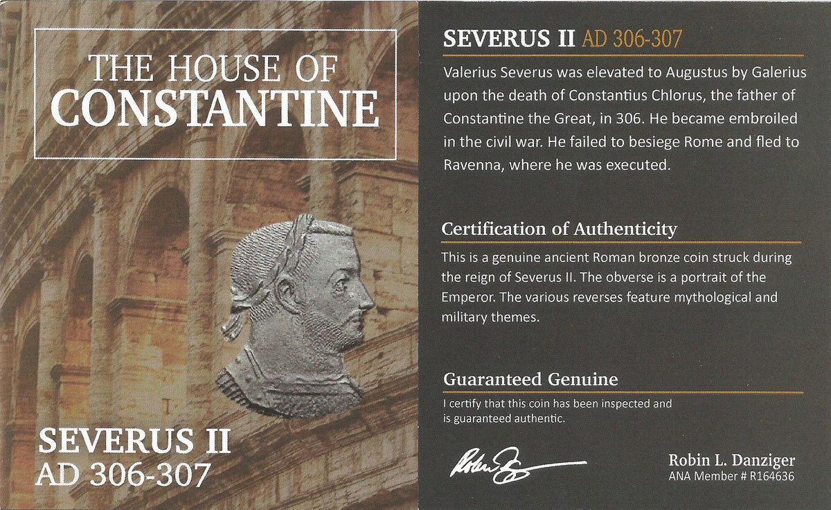Severus II Roman Bronze AE3 — representative supplier photograph 2