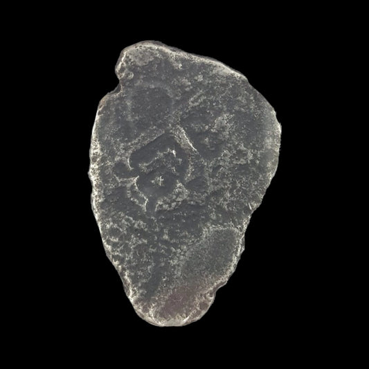 Spanish Silver 8 - Real Fragment from the Vliegenthart Shipwreck (about 290 years ago) - Kinzer Coins