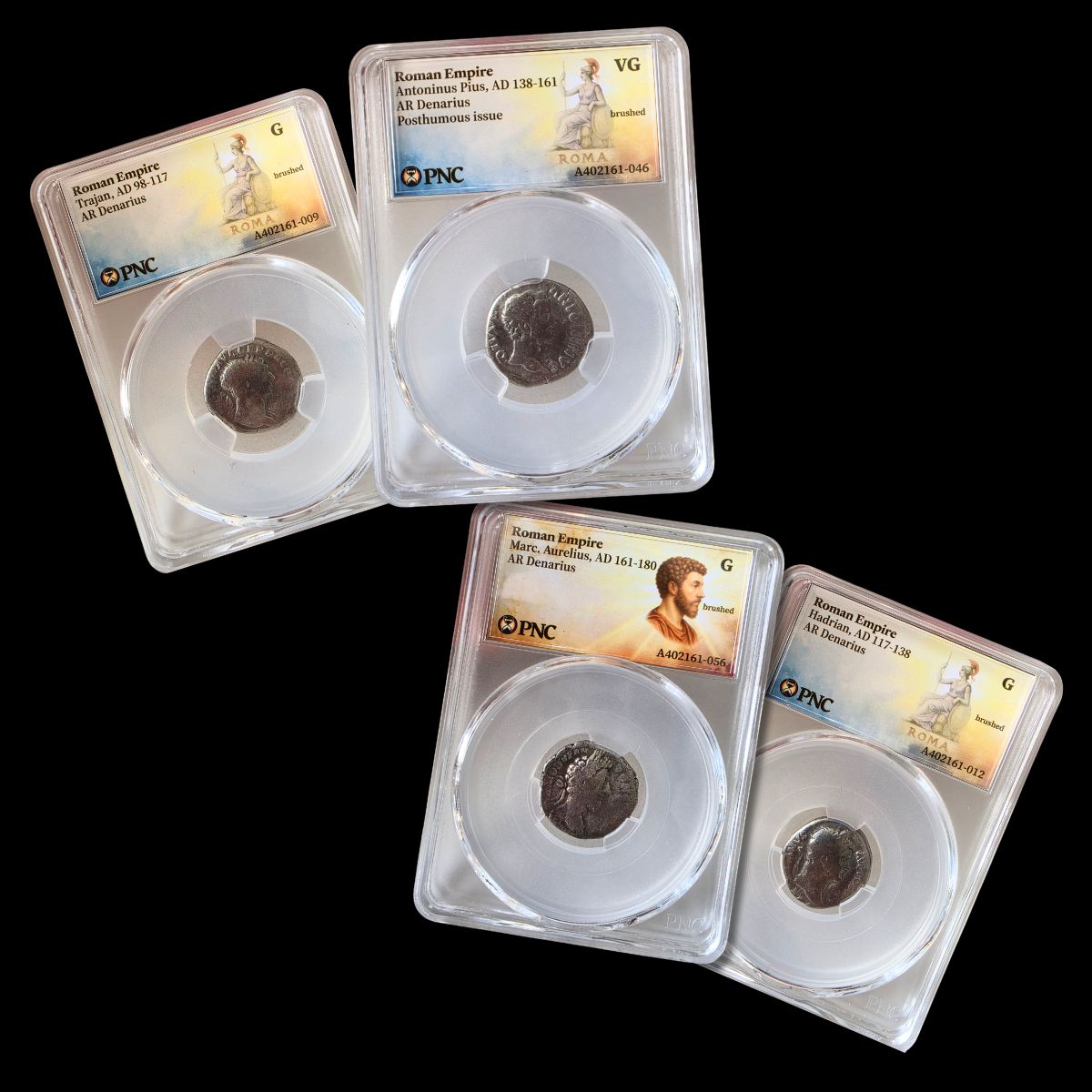 The Good Emperors Starter Pack — Foundations of Rome’s Golden Age - Kinzer Coins