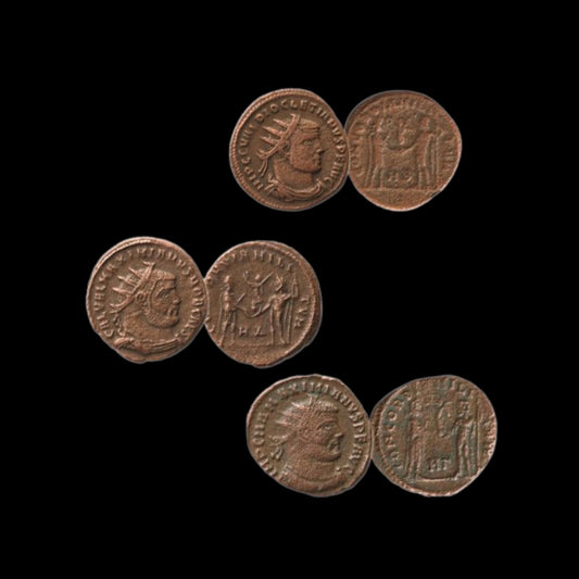 The Great Persecution: A Box of Three Coins - Kinzer Coins