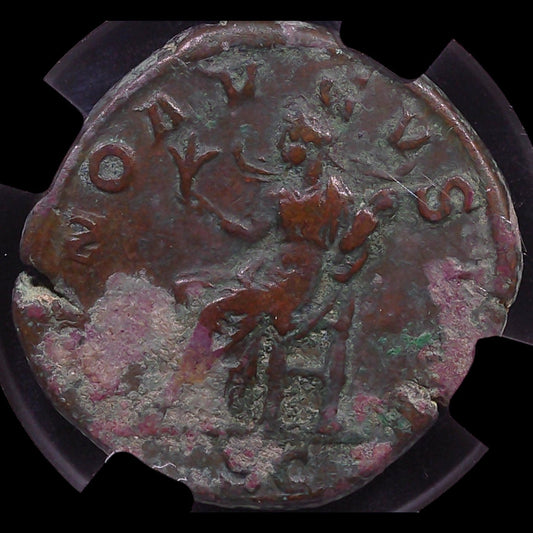 The Power Behind the Throne — Julia Mamaea Bronze Sestertius - Kinzer Coins