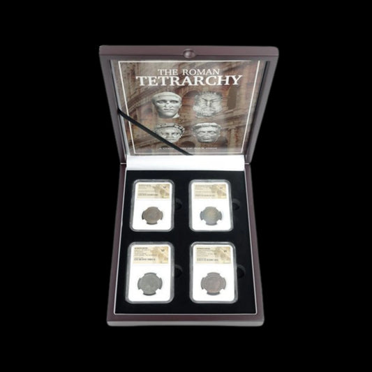 The Roman Tetrarchy: A Collection of Four NGC - Slabbed Coins - Kinzer Coins
