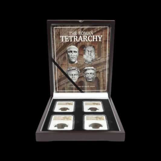 The Roman Tetrarchy: A Collection of Four NGC - Slabbed Coins - Kinzer Coins
