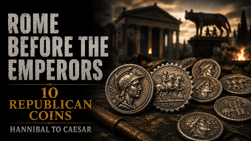 10 Roman Republican Coins Every Collector Should Know (In Historical Order) - Kinzer Coins