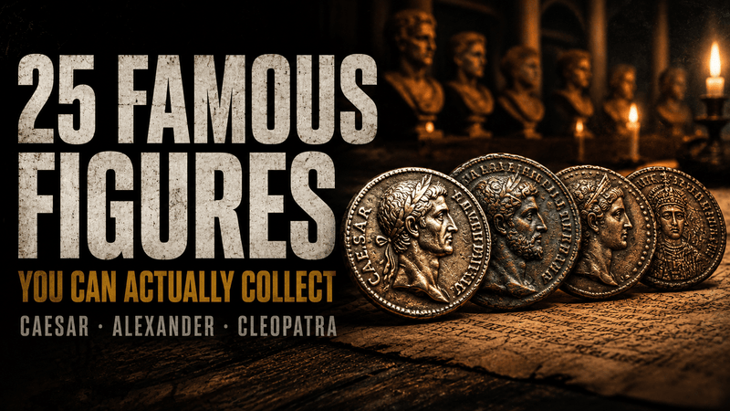 25 Famous Historical Figures You Can Actually Collect - Kinzer Coins