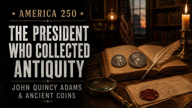 Why President John Quincy Adams Collected Ancient Coins