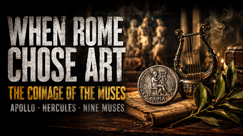 The Coinage of the Muses: When Rome Celebrated Art Instead of War
