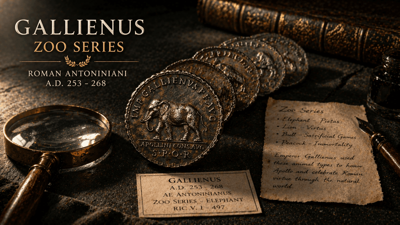 A Beginner’s Path Into Ancient Coins: The Zoo Series of Gallienus - Kinzer Coins