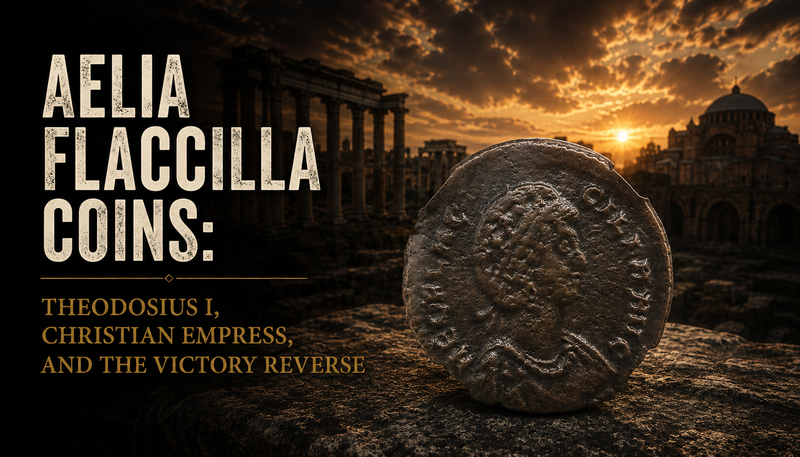 Aelia Flaccilla Coins: Theodosius I, Christian Empress and the Victory Reverse