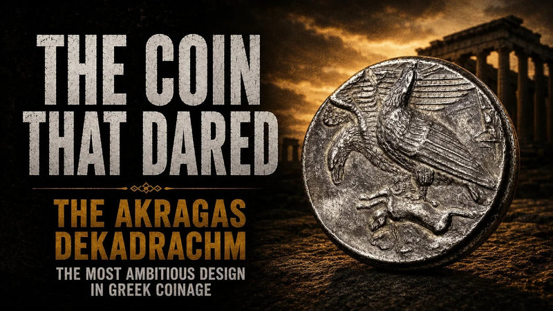 Akragas Dekadrachm: Eagles, Quadriga & a Masterpiece of Greek Coin Art - Kinzer Coins