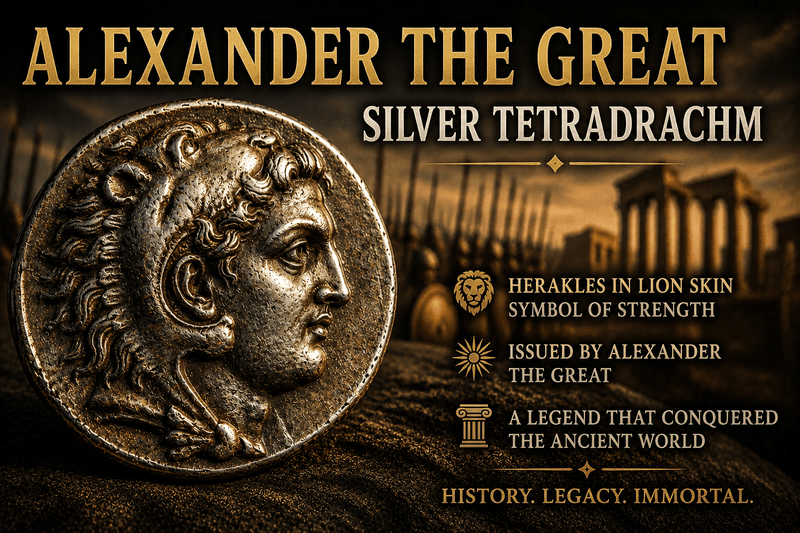Alexander the Great and the Coins That Conquered the Ancient World - Kinzer Coins
