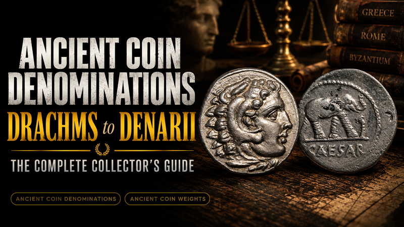 Ancient Coin Denominations Explained: From Obols and Drachms to Denarii and Aurei