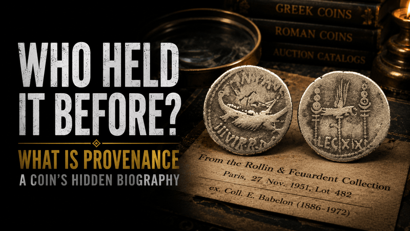 Ancient Coin Provenance: What It Is & Why It Matters - Kinzer Coins