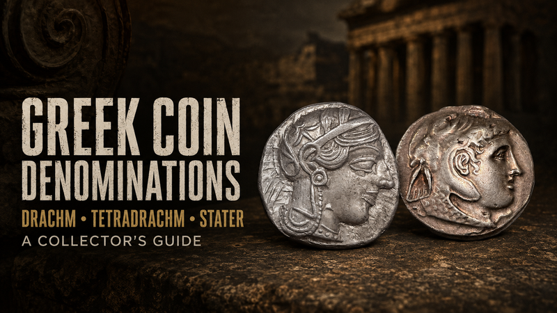 Ancient Greek Coin Denominations Explained: Drachm, Tetradrachm, Stater & More