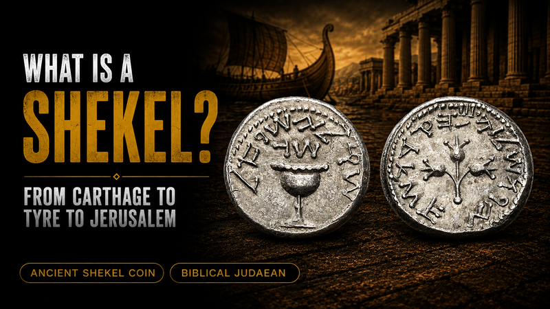Ancient Shekels Explained: Tyre, Carthage and Jewish Revolt Coins