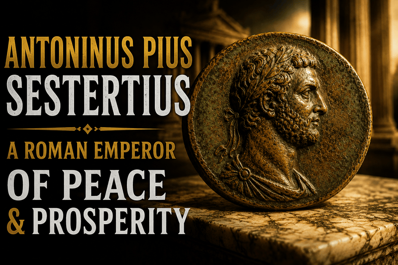 Antoninus Pius: The Emperor of Rome's Golden Age - Kinzer Coins