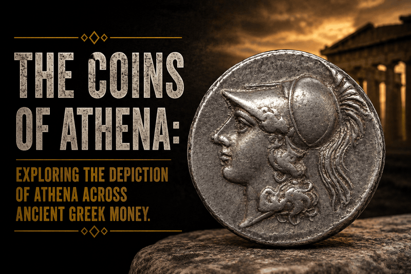 Athena on Ancient Greek Coins: Owls, Tetradrachms & Iconography - Kinzer Coins