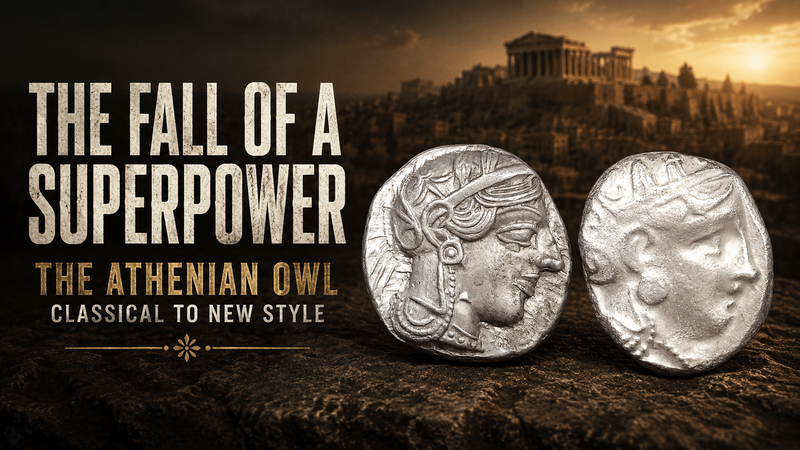 Athenian Owl Coins: Athens' Decline From Classical to New Style