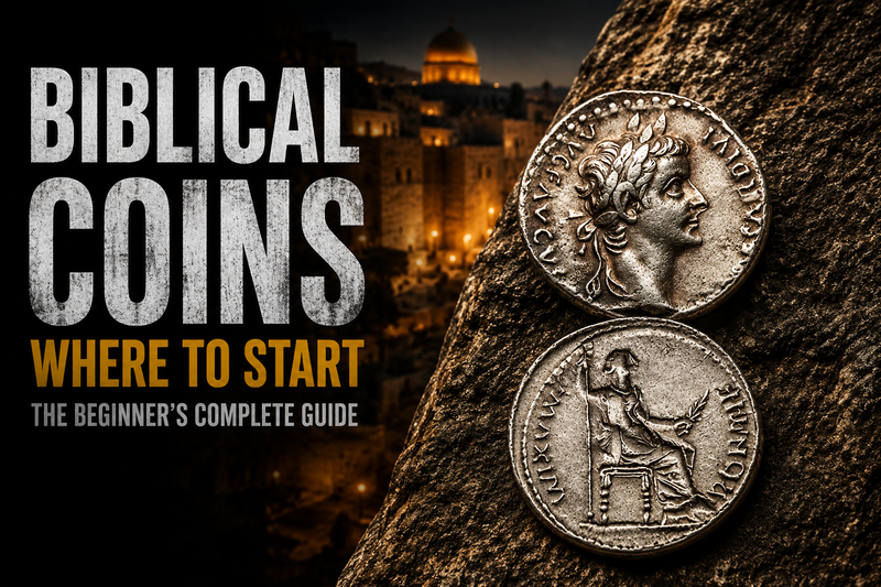 Biblical Coins for Beginners: Widow's Mite, Tribute Penny & Tyrian Shekel