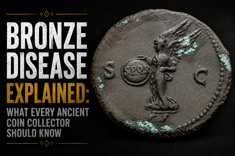Bronze Disease in Ancient Coins: How to Identify & Prevent It