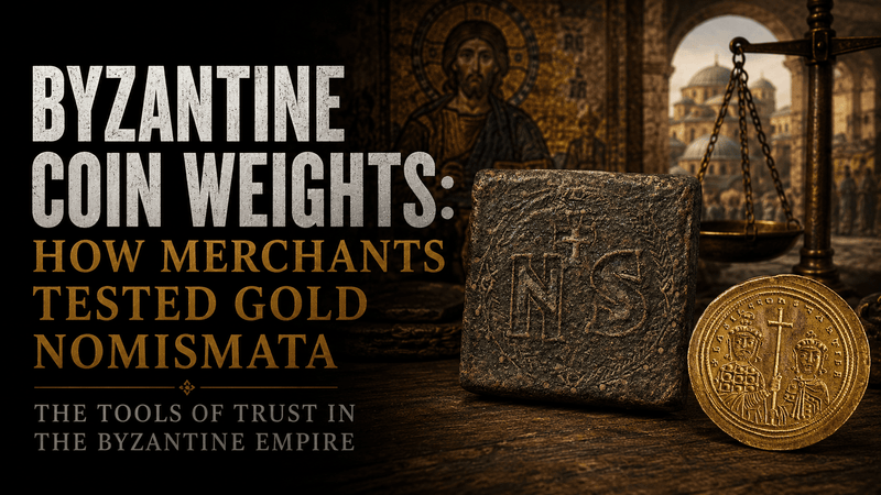 Byzantine Coin Weights: How Merchants Tested Gold Nomismata - Kinzer Coins