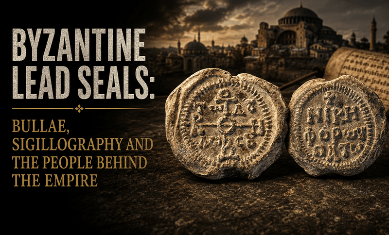 Byzantine Lead Seals: Bullae, Sigillography and the People Behind the Empire - Kinzer Coins