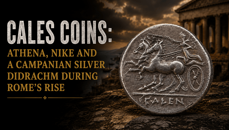 Cales Coins: Athena, Nike and a Campanian Silver Didrachm During Rome’s Rise - Kinzer Coins