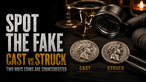 Cast vs. Struck Counterfeits: Two Different Types of Fake Ancient Coins