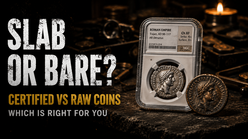 Certified vs. Raw Ancient Coins: Which Is Right for You? - Kinzer Coins