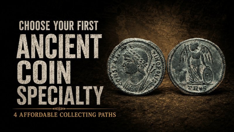 Choose Your First Ancient Coin Specialty: 4 Affordable Collecting Paths - Kinzer Coins