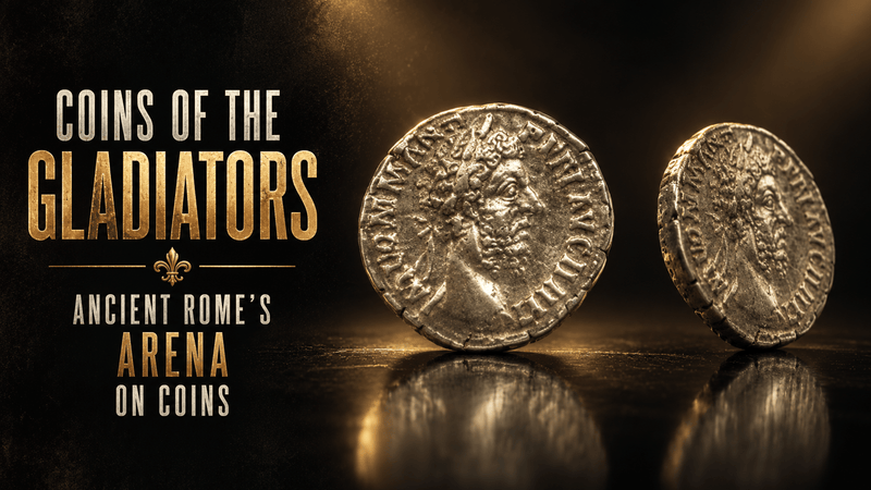Coins of the Gladiators: Ancient Rome's Arena on Coins - Kinzer Coins