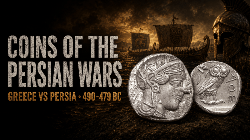 Coins of the Greco-Persian Wars: Athens, Persia, Marathon, and Salamis - Kinzer Coins