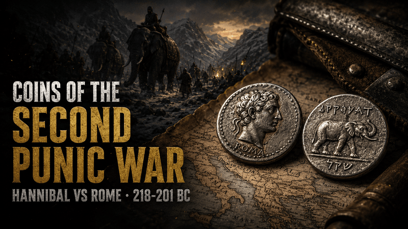 Coins of the Second Punic War: Hannibal, Rome, and the War That Changed the Mediterranean - Kinzer Coins